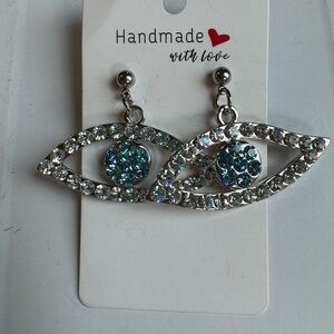 New Evil Eye Dangle Earrings